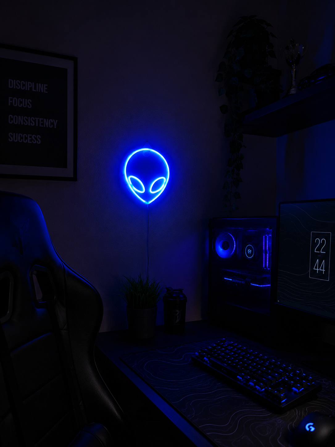 Alien Neon Sign