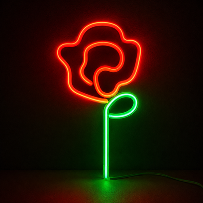 Rose Neon Sign