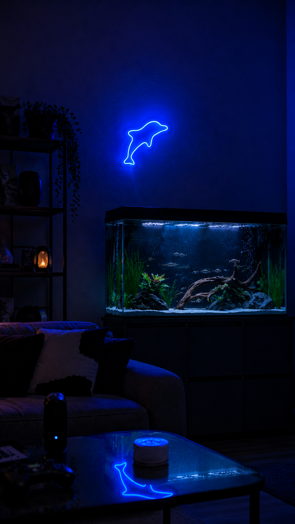 Dolphin Neon Sign