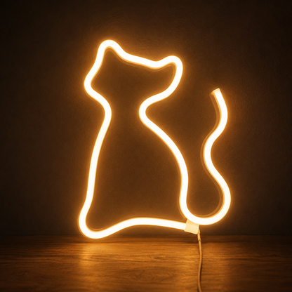 Cat Neon Sign