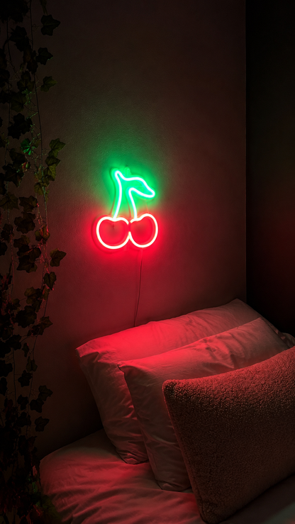 Cherry Neon Sign