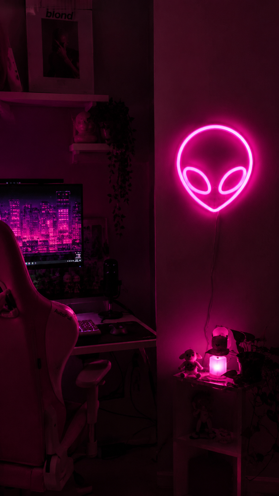 Alien Neon Sign