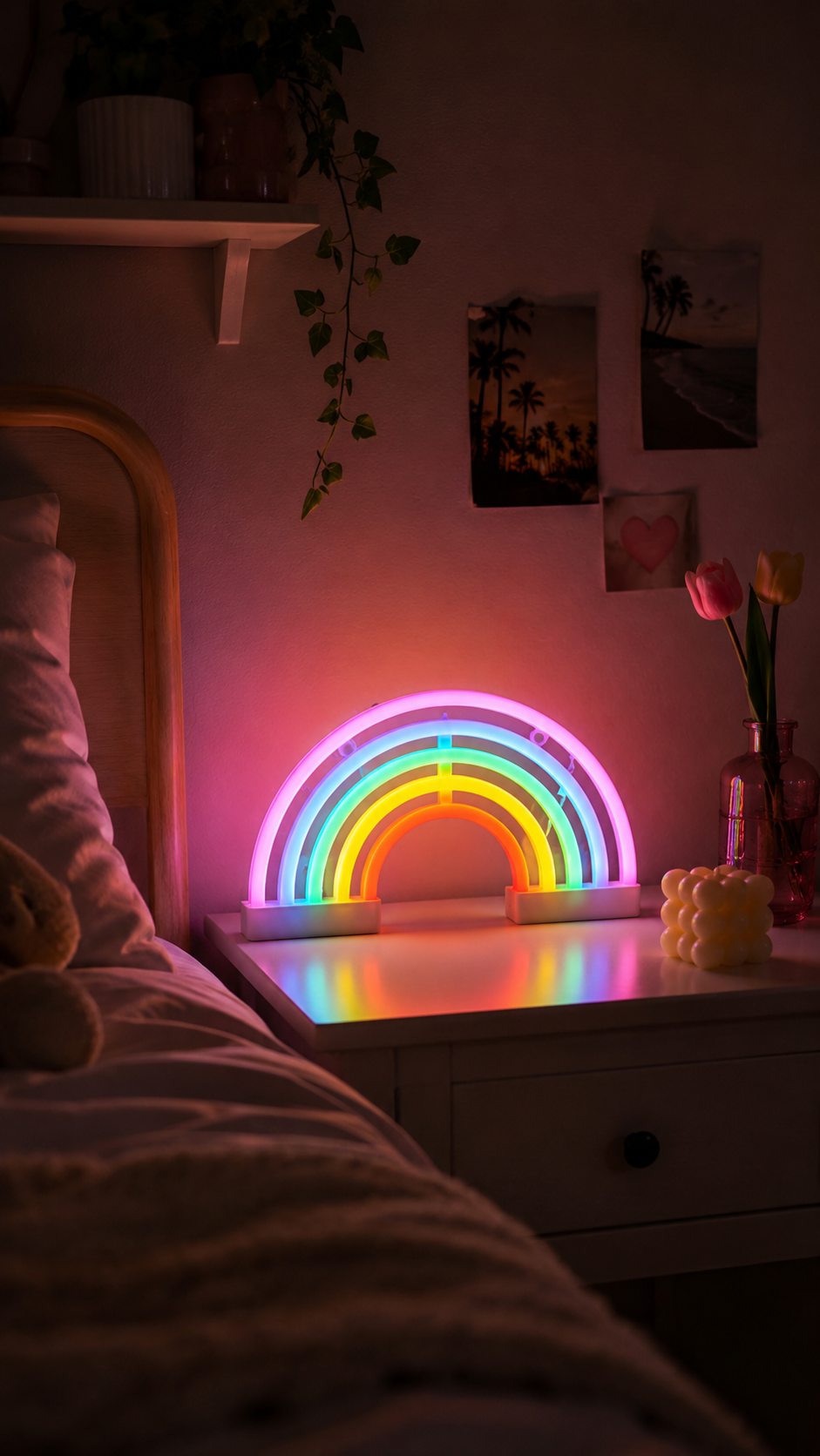 Rainbow Neon Sign