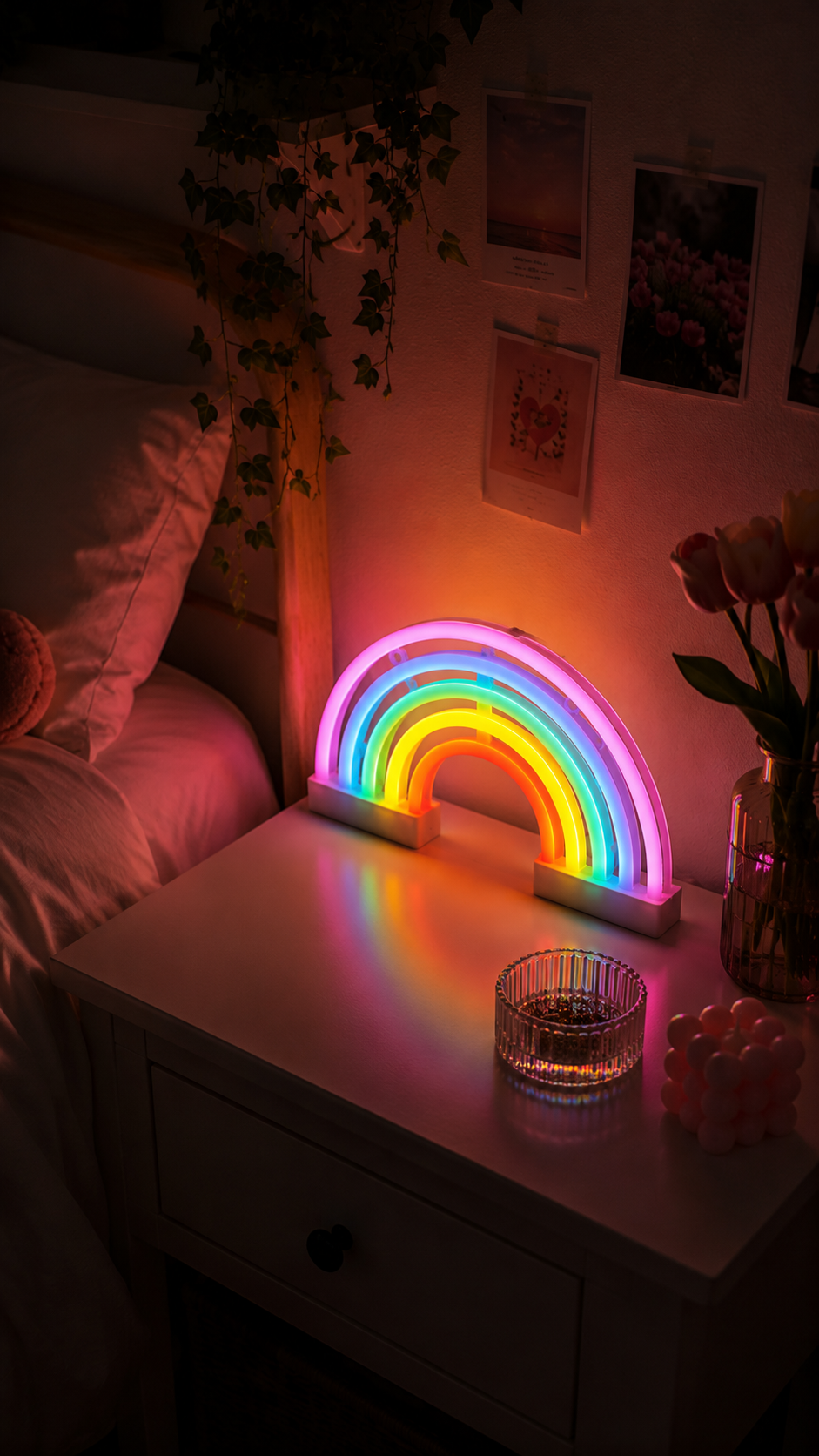 Rainbow Neon Sign
