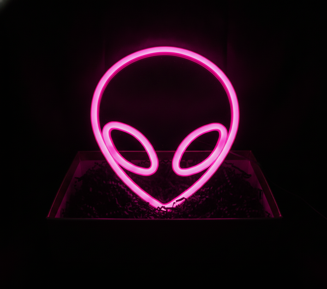 Alien Neon Sign