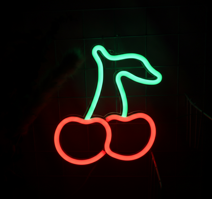 Cherry Neon Sign