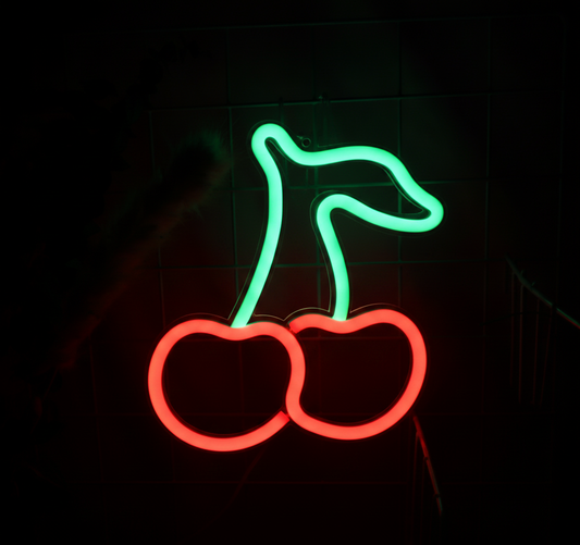 Cherry Neon Sign