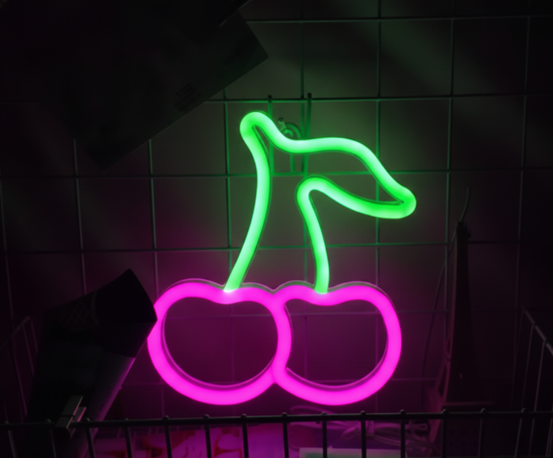 Cherry Neon Sign