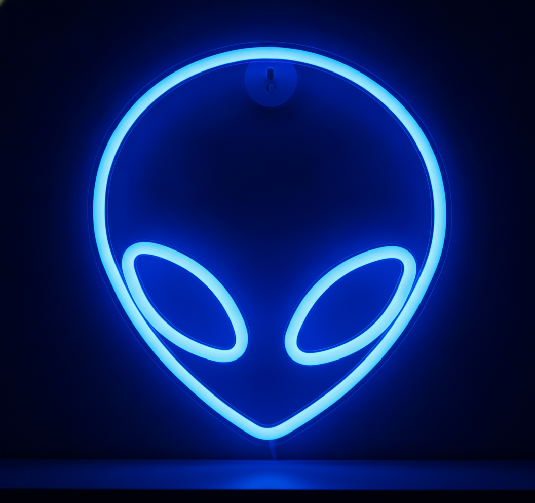 Alien Neon Sign