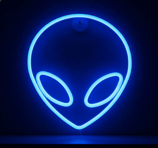 Alien Neon Sign